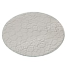 Candle Plate - Textured Clear Glass 25cm Candle Plate - Textured Clear Glass 25cm