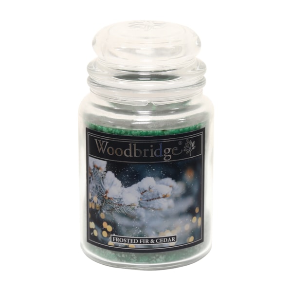 Frosted Fir & Cedar 500G Jar by Woodbridge Frosted Fir & Cedar 500G Jar by Woodbridge