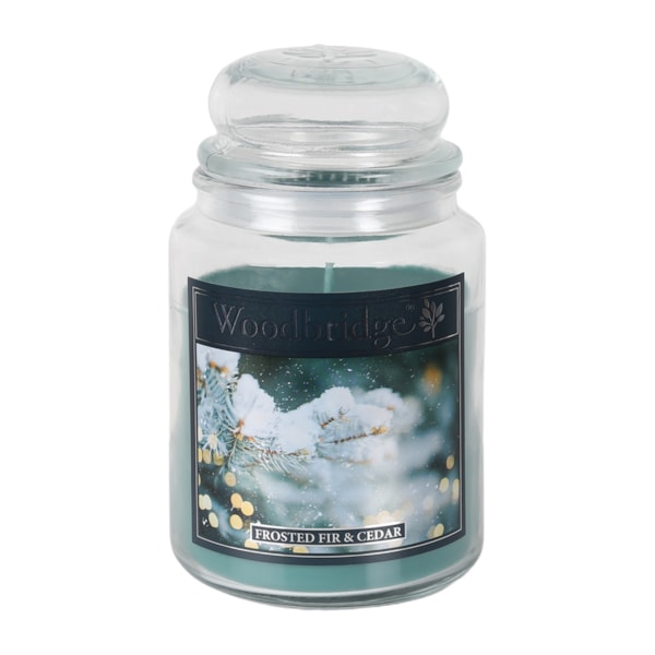 Frosted Fir & Cedar 500G Jar by Woodbridge Frosted Fir & Cedar 500G Jar by Woodbridge