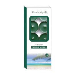 Pack 10 Tealights Crystal Waters by Woodbridge