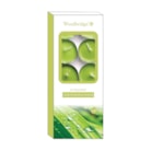 Pack 10 Tealights Lemongrass & Ginger by Woodbridge