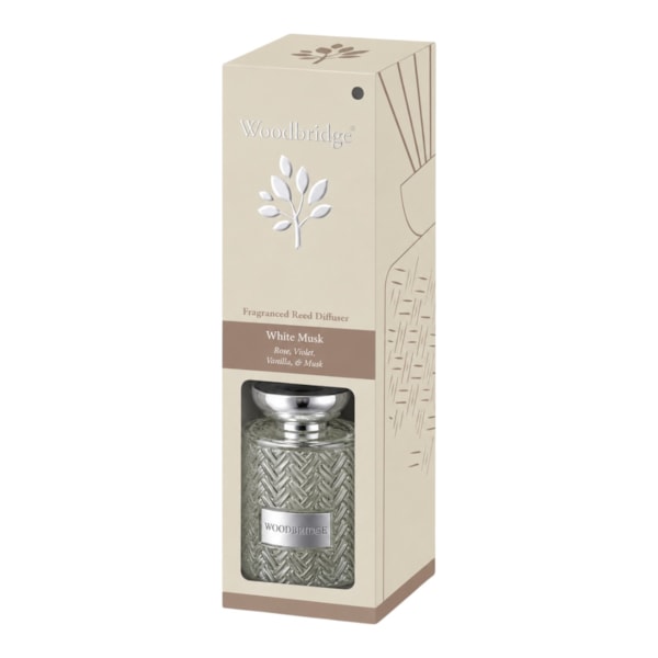Woodbridge 1000ml Reed Diffuser – White Musk Woodbridge 1000ml Reed Diffuser – White Musk