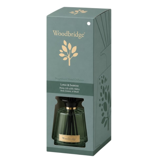 Woodbridge 1000ml Reed Diffuser – Lotus & Jasmine Woodbridge 1000ml Reed Diffuser – Lotus & Jasmine