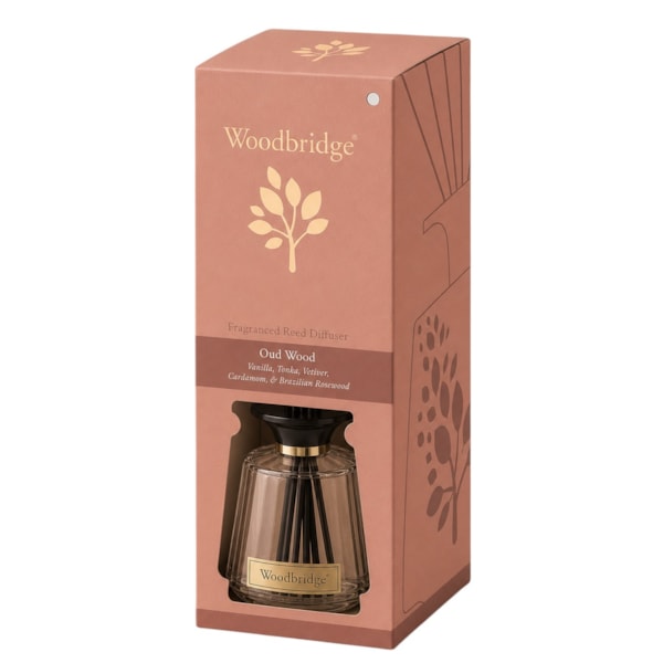 Woodbridge 1000ml Reed Diffuser – Oud Wood Woodbridge 1000ml Reed Diffuser – Oud Wood