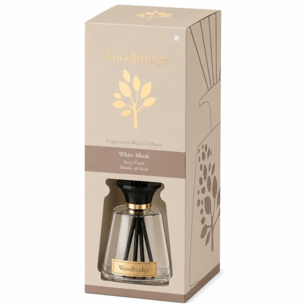 Woodbridge 1000ml Reed Diffuser – White Musk Woodbridge 1000ml Reed Diffuser – White Musk