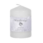 White Unscented Pillar Candle 10x7cm White Unscented Pillar Candle 10x7cm