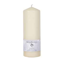 Ivory Unscented Pillar Candle 25x7cm Ivory Unscented Pillar Candle 25x7cm