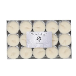 Ivory Unscented Tealights Pack of 15 Ivory Unscented Tealights Pack of 15