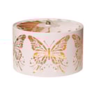 Carousel Shade Metal Silhouette - White and Gold Butterfly 13cm Carousel Shade Metal Silhouette - White and Gold Butterfly 13cm