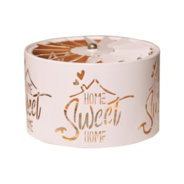 Carousel Shade Metal Silhouette - White and Gold Home 13cm Carousel Shade Metal Silhouette - White and Gold Home 13cm