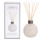 White Lustre Glass Reed Diffuser & 50 Rattan Reeds White Lustre Glass Reed Diffuser & 50 Rattan Reeds