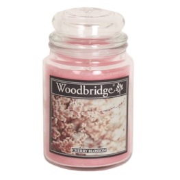 Cherry Blossom Woodbridge Large Scented Candle Jar Cherry Blossom Woodbridge Large Scented Candle Jar