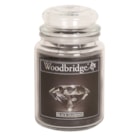 Black Diamond Woodbridge Large Scented Candle Jar Black Diamond Woodbridge Large Scented Candle Jar