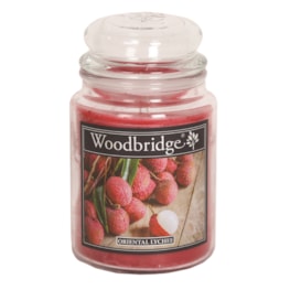 Oriental Lycheee Woodbridge Large Scented Candle Jar Oriental Lycheee Woodbridge Large Scented Candle Jar