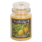 Mediterranean Lemon Woodbridge Large Scented Candle Jar Mediterranean Lemon Woodbridge Large Scented Candle Jar