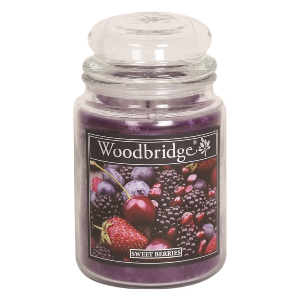Sweet Berries Woodbridge Large Scented Candle Jar Sweet Berries Woodbridge Large Scented Candle Jar