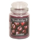 Black Cherries Woodbridge Large Scented Candle Jar Black Cherries Woodbridge Large Scented Candle Jar