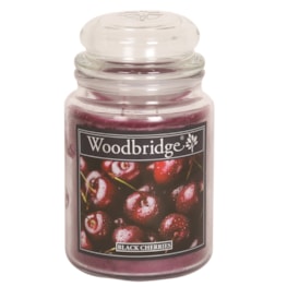 Black Cherries Woodbridge Large Scented Candle Jar Black Cherries Woodbridge Large Scented Candle Jar