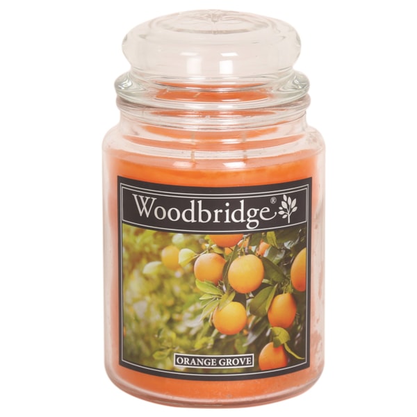 Orange Grove Woodbridge Large Scented Candle Jar Orange Grove Woodbridge Large Scented Candle Jar