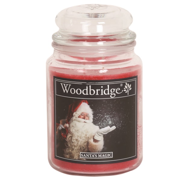 Santa's Magic Woodbridge Large Scented Candle Jar Santa's Magic Woodbridge Large Scented Candle Jar