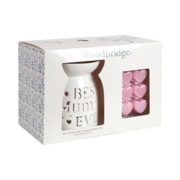 Woodbridge Wax Melts & Tealight Melter Set – Best Mum Ever