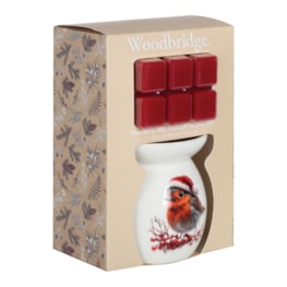 Woodbridge Wax Melts & Tealight Melter Set – Robin Woodbridge Wax Melts & Tealight Melter Set – Robin