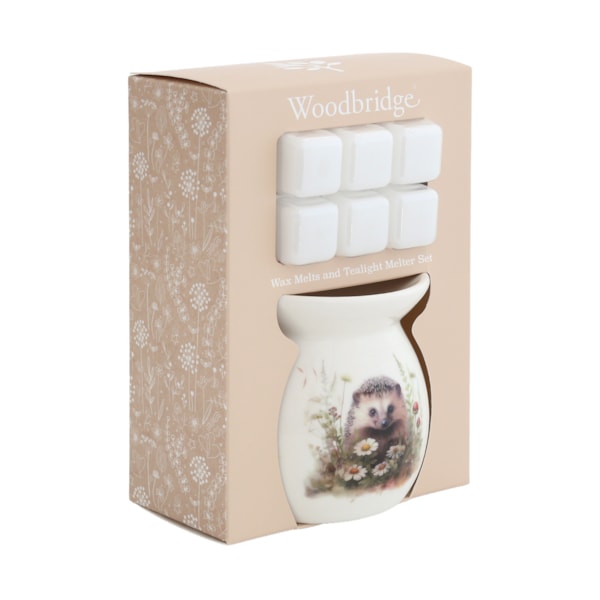 Woodbridge Wax Melts & Tealight Melter Set – Hedgehog Woodbridge Wax Melts & Tealight Melter Set – Hedgehog