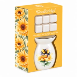 Woodbridge Wax Melts & Tealight Melter Set – Bumble Bee