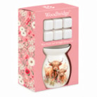 Woodbridge Wax Melts & Tealight Melter Set – Highland Cows Woodbridge Wax Melts & Tealight Melter Set – Highland Cows