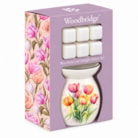 Woodbridge Wax Melts & Tealight Melter Set – Tulips