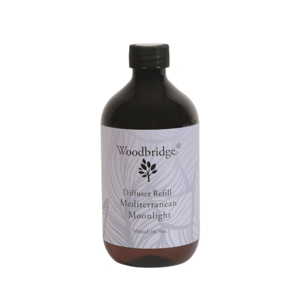 Mediterranean Moonlight - Reed Diffuser Liquid Refill Bottle by Woodbridge 500ml Mediterranean Moonlight - Reed Diffuser Liquid Refill Bottle by Woodbridge 500ml
