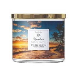 Stroll Along The Beach Wax Tumbler Candle Jar by Woodbridge 410g Stroll Along The Beach Wax Tumbler Candle Jar by Woodbridge 410g
