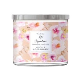 Neroli & Blood Orange Wax Tumbler Candle Jar by Woodbridge 410g Neroli & Blood Orange Wax Tumbler Candle Jar by Woodbridge 410g
