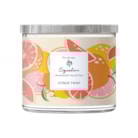 Citrus Twist Wax Tumbler Candle Jar by Woodbridge 410g Citrus Twist Wax Tumbler Candle Jar by Woodbridge 410g